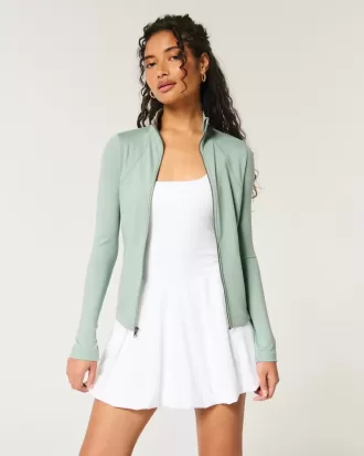 Gilly Hicks Active Recharge Zip-Up Jacket