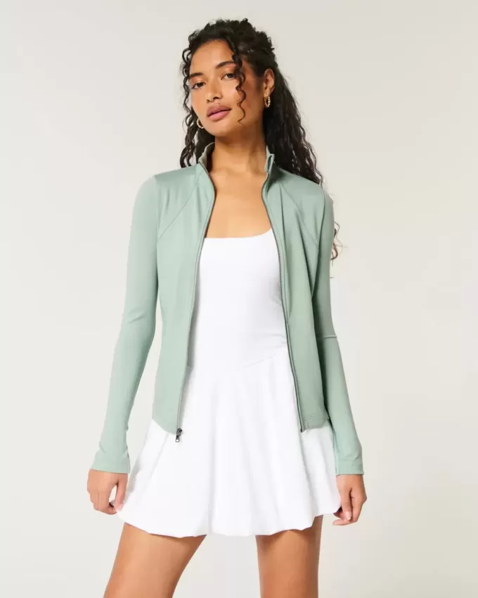 Gilly Hicks Active Recharge Zip-Up Jacket