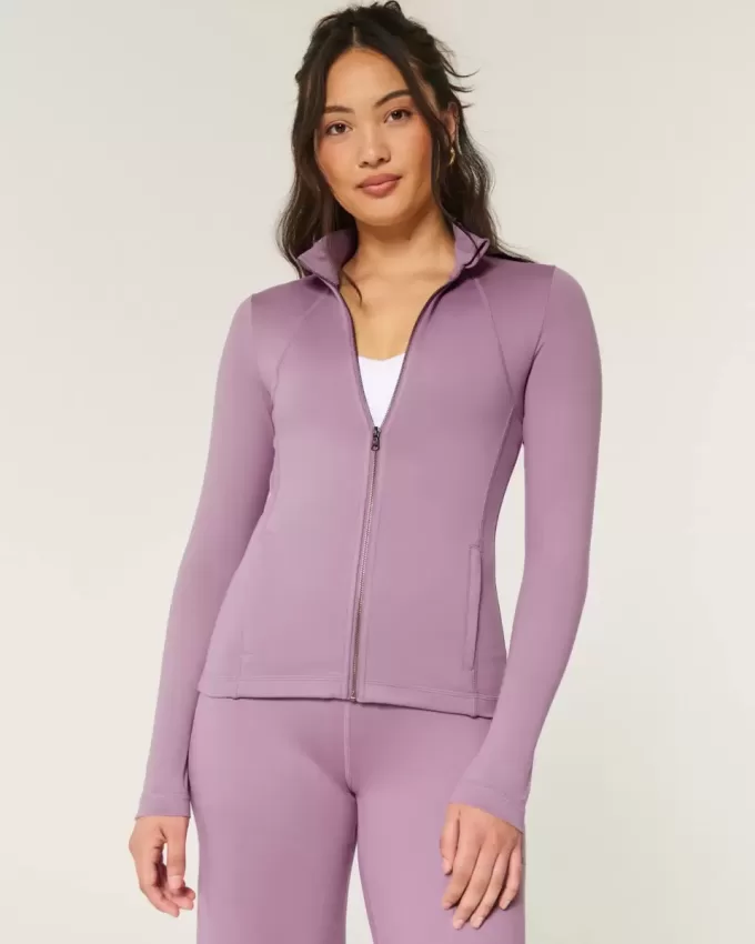 Gilly Hicks Active Recharge Zip-Up Jacket