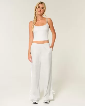 Gilly Hicks Active Side Bow Baggy Pants