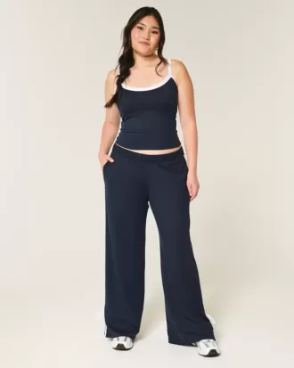 Gilly Hicks Active Side Bow Baggy Pants