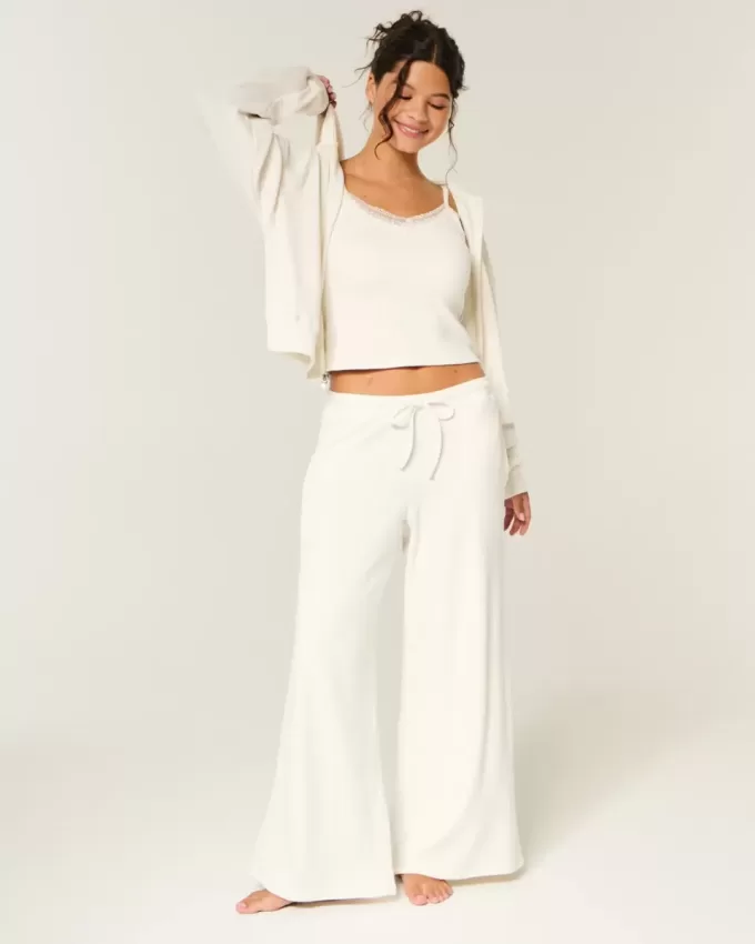 Gilly Hicks Baggy Cozy Waffle Pants