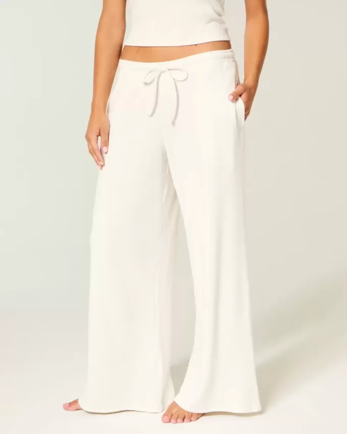 Gilly Hicks Baggy Cozy Waffle Pants