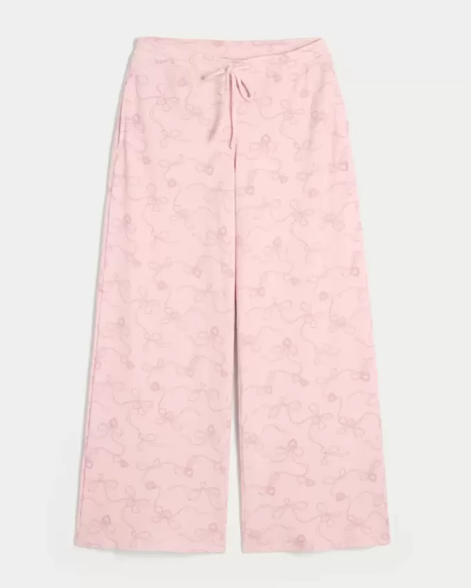 Gilly Hicks Baggy Cozy Waffle Pants