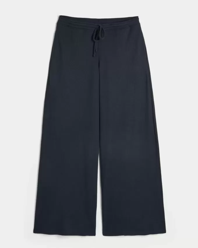 Gilly Hicks Baggy Cozy Waffle Pants