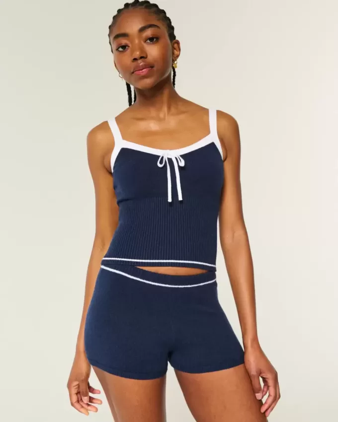 Gilly Hicks Cozy Sweater-Knit Shorts