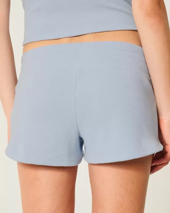 Gilly Hicks Cozy Waffle Mini Shorts