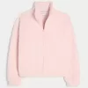 Gilly Hicks Sherpa Zip-Up Top Gilly Hicks Sherpa Zip-Up Top