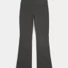 Gilly Hicks Sweater-Knit Foldover Waist Boot Pants