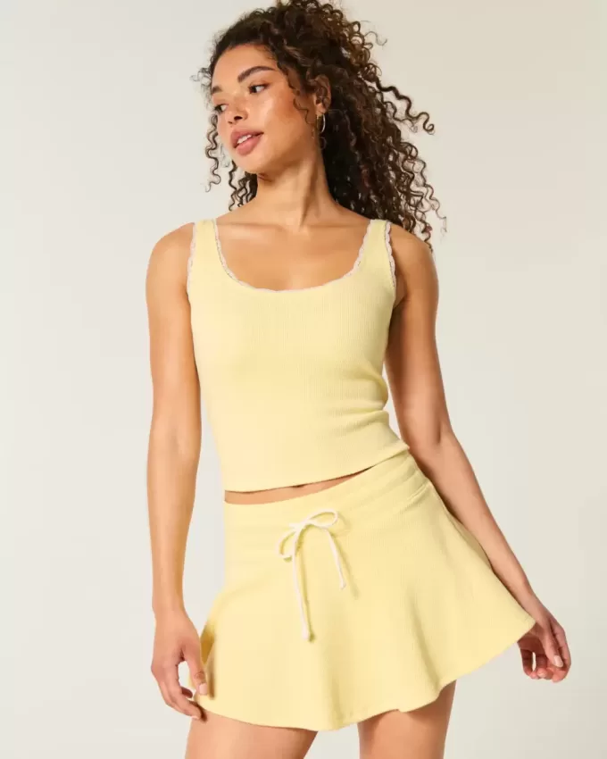 Gilly Hicks Waffle Skort