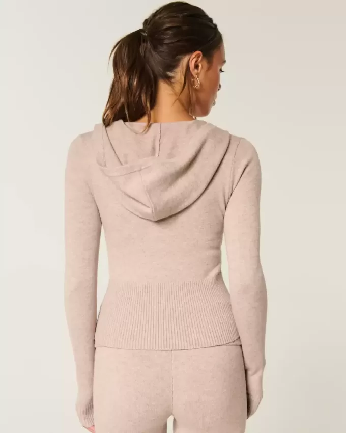 Gilly Hicks Zip-Up Sweater Hoodie