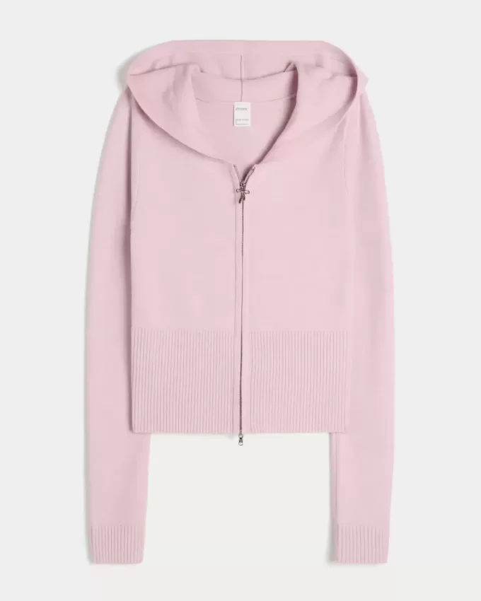 Gilly Hicks Zip-Up Sweater Hoodie
