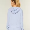 Gilly Hicks Zip-Up Waffle Hoodie