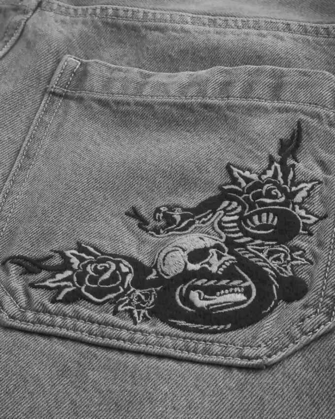 Graphic Skater Baggy jeans