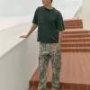 Heavyweight Loose Camo Cargo Pants