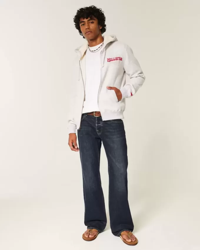 Hermosa Dark Wash Relaxed Bootcut Jeans