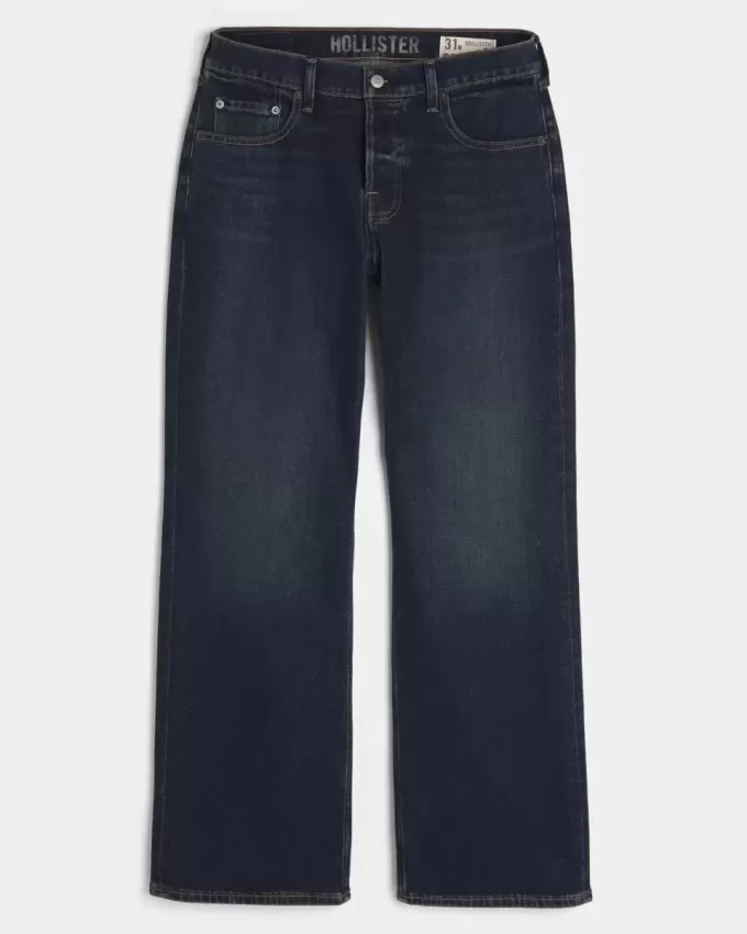 Hermosa Dark Wash Relaxed Bootcut Jeans