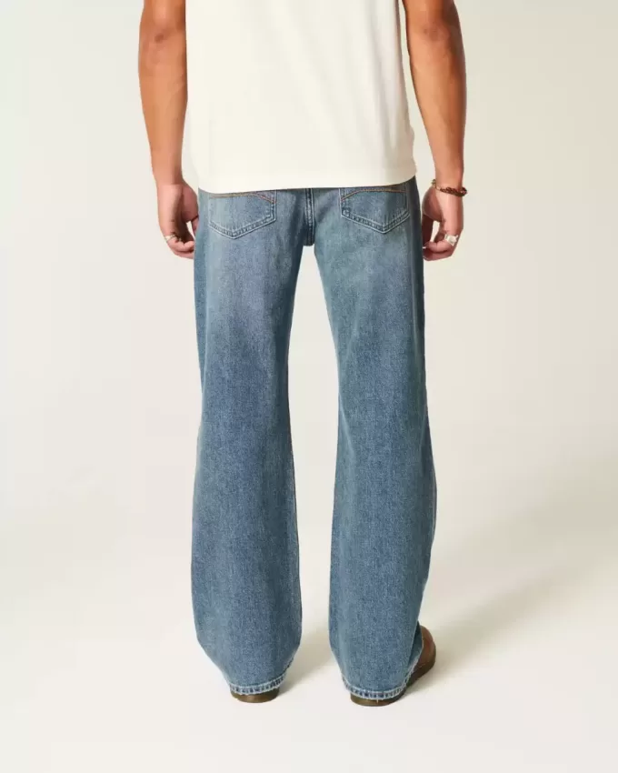 Hermosa Medium Wash Relaxed Bootcut Jeans