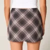 High-Rise A-Line Mini Skort