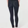 High-Rise Dark Wash Jean Leggings