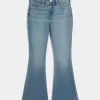 High-Rise Medium Wash Flare Jeans