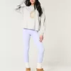 Hollister Comfy Cloud Bunny Graphic Crew Sweater