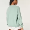 Hollister Comfy Cloud Oversized V-Neck Sweater