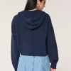 Hollister Comfy Cloud Zip-Up Sweater Hoodie