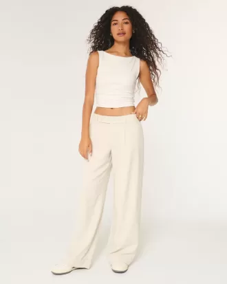Hollister Livvy Low-Rise Wide-Leg Pants