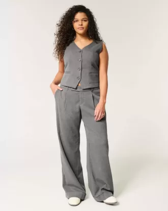 Hollister Livvy Low-Rise Wide-Leg Pants