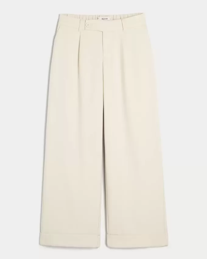 Hollister Livvy Low-Rise Wide-Leg Pants