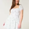 Hollister Sofia Drop-Waist Bubble Skort Dress