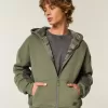 Hollister x Crocs Sherpa-Lined Zip-Up Hoodie