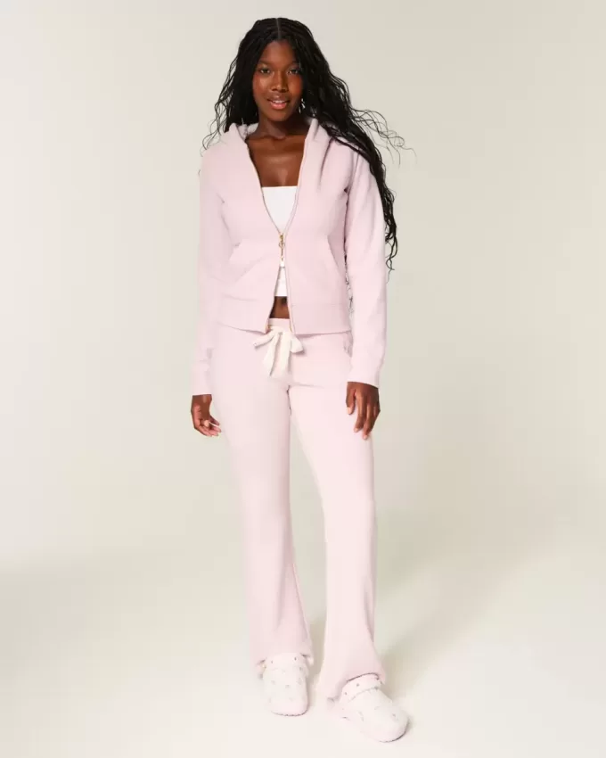 Hollister x Crocs Sherpa-Lined Zip-Up Hoodie