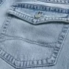 Light Wash Baggy Bootcut Jeans