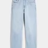 Light Wash Baggy Jeans