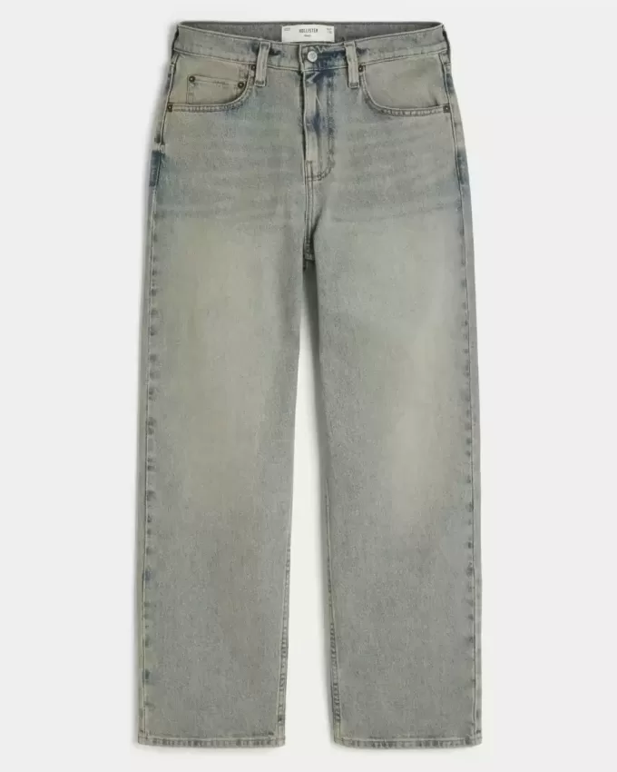 Light Wash Baggy Jeans
