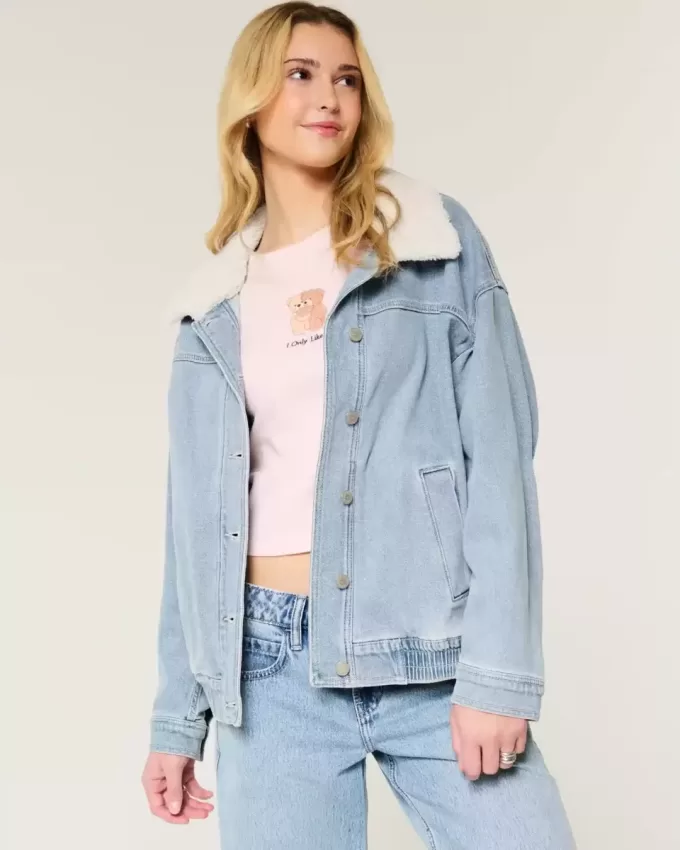 Light Wash Denim Jacket