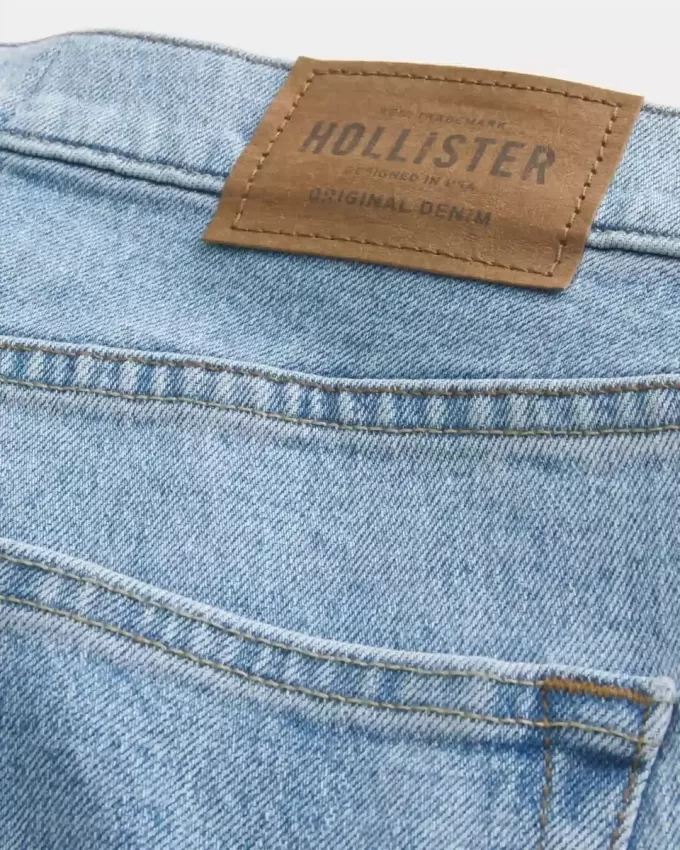 Light Wash Loose Jeans