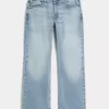 Light Wash Relaxed Bootcut Jeans