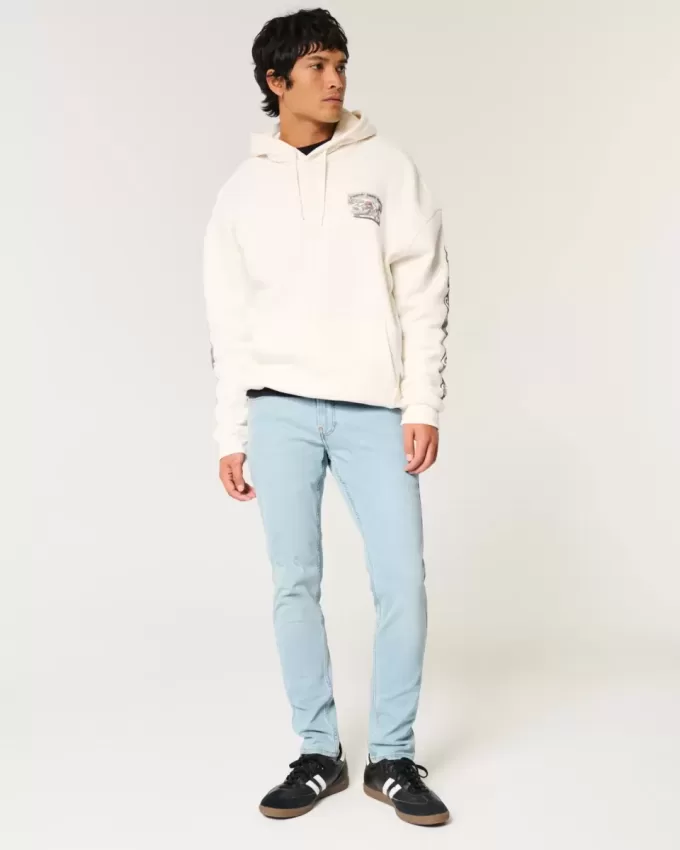 Light Wash Skinny Jeans