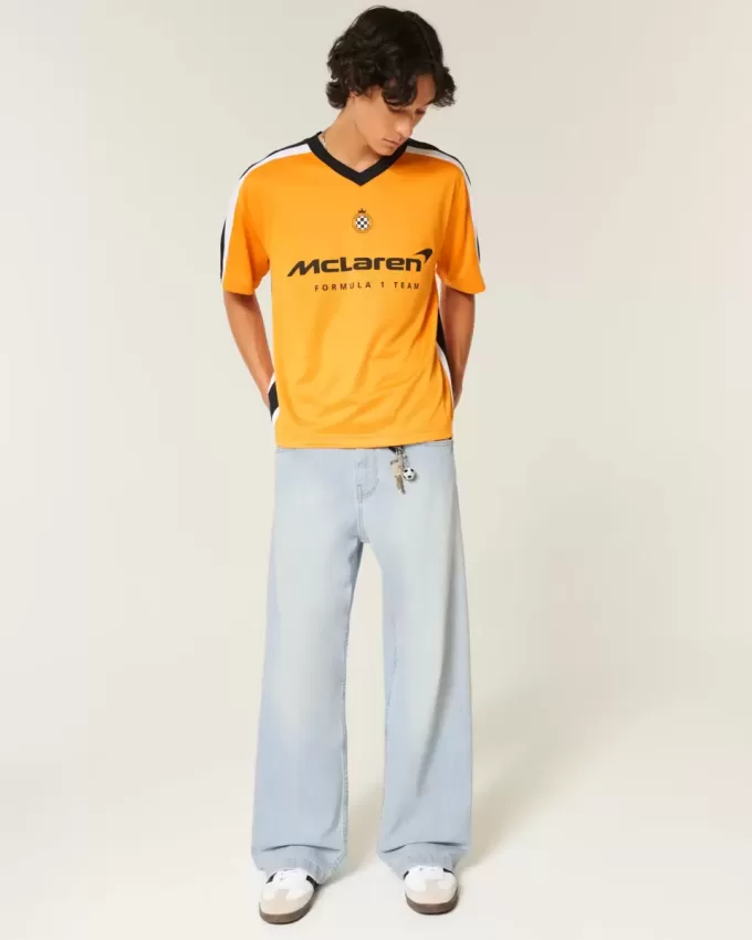 Light Wash Super Baggy Jeans