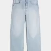 Light Wash Super Baggy Jeans