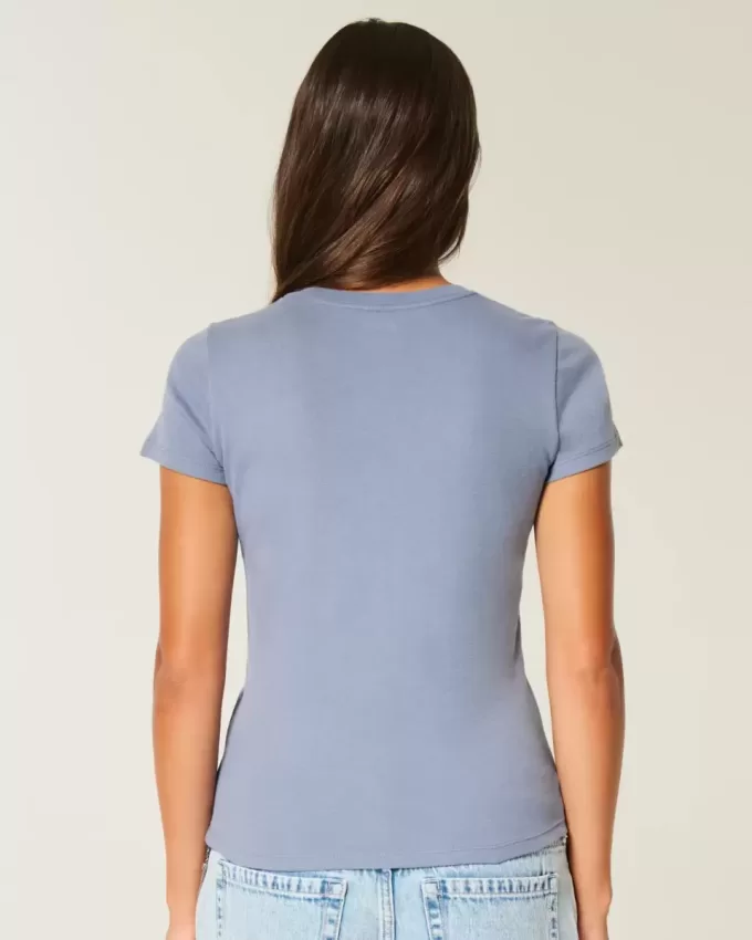 London Butterfly Graphic Baby Tee