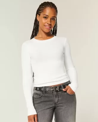 Long-Sleeve Crew Top