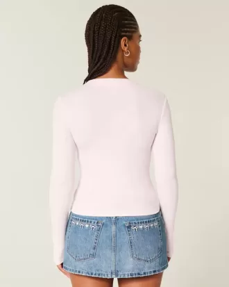 Long-Sleeve Crew Top