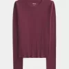 Long-Sleeve Crew Top