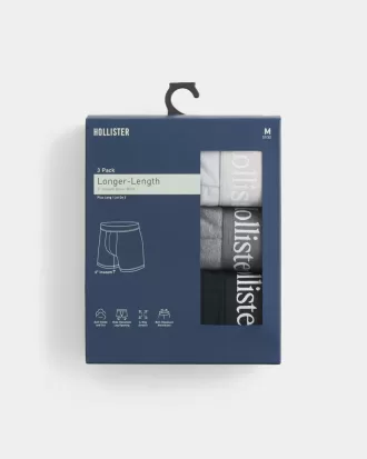 Longer-Length Boxer Briefs 3-Pack