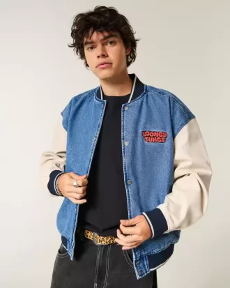Looney Tunes Graphic Denim Jacket