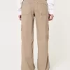 Low-Rise Baggy Cargo Pants